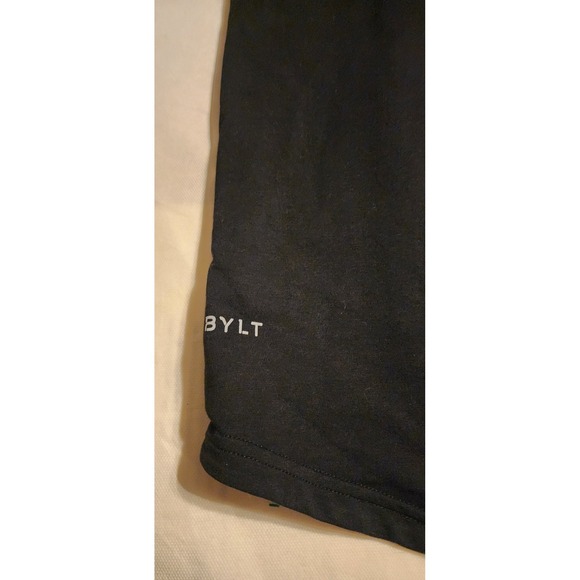 BYLT Mens Premium Basics Lux Polo Shirt Black XXL Short Sleeve Dot Collar Golf - Picture 4 of 7